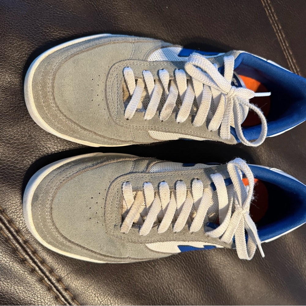 Men's Gray and Blue New Balance 440